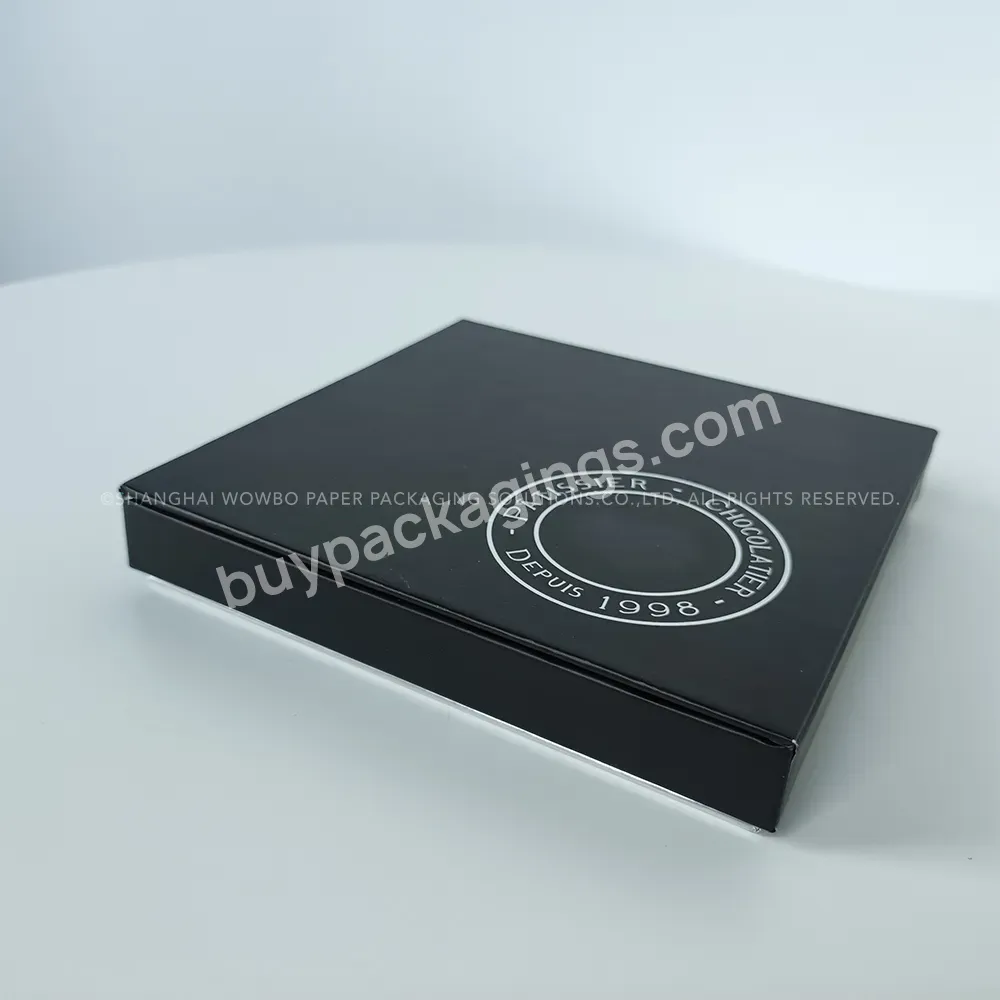 Wholesale Delicate Paper Package Box Premium Gift Box Luxury Rigid Cardboard Gift Lid And Base Paper Box Customized Logo High En