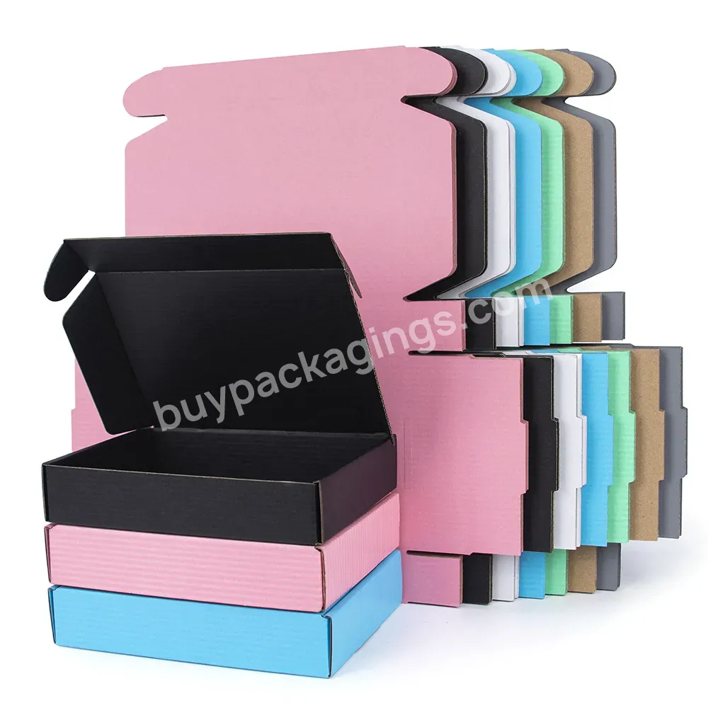 Wholesale Factory Customized Logo Corrugated Printed Mailing Packaging Shipping Carton Boxes