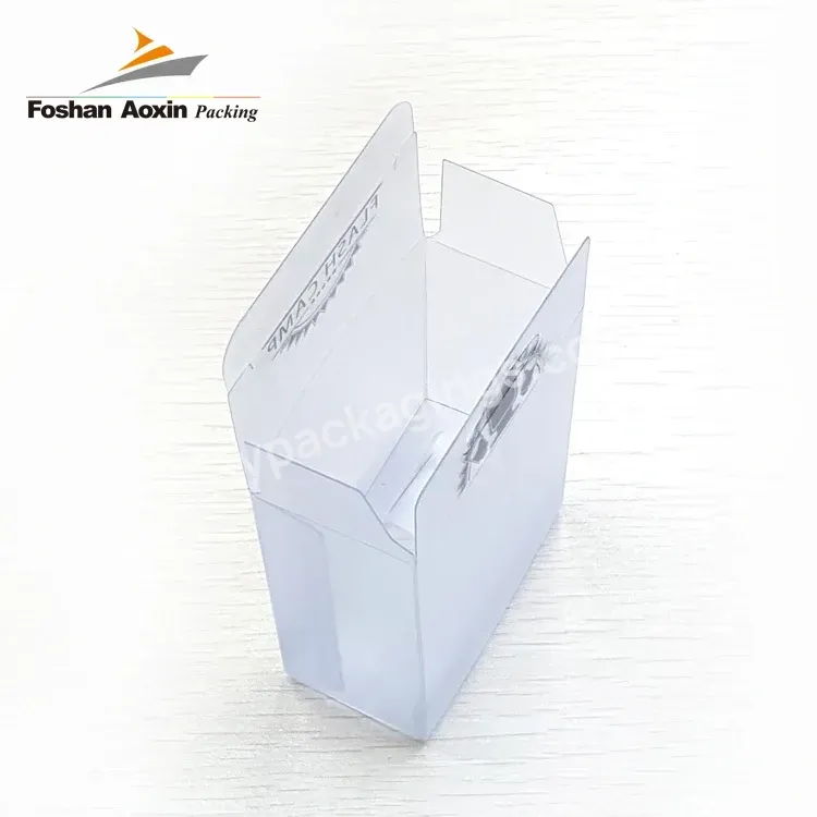 Wholesale Free Design Plastic Pvc Cosmetic Packaging Folding Box For Cosmetic Eyelash Perfume Packing