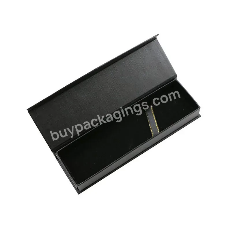 Wholesale Luxury Bespoke Custom Logo Rigid Cardboard Magnetic Paper Gift Folding Boxes For Pen