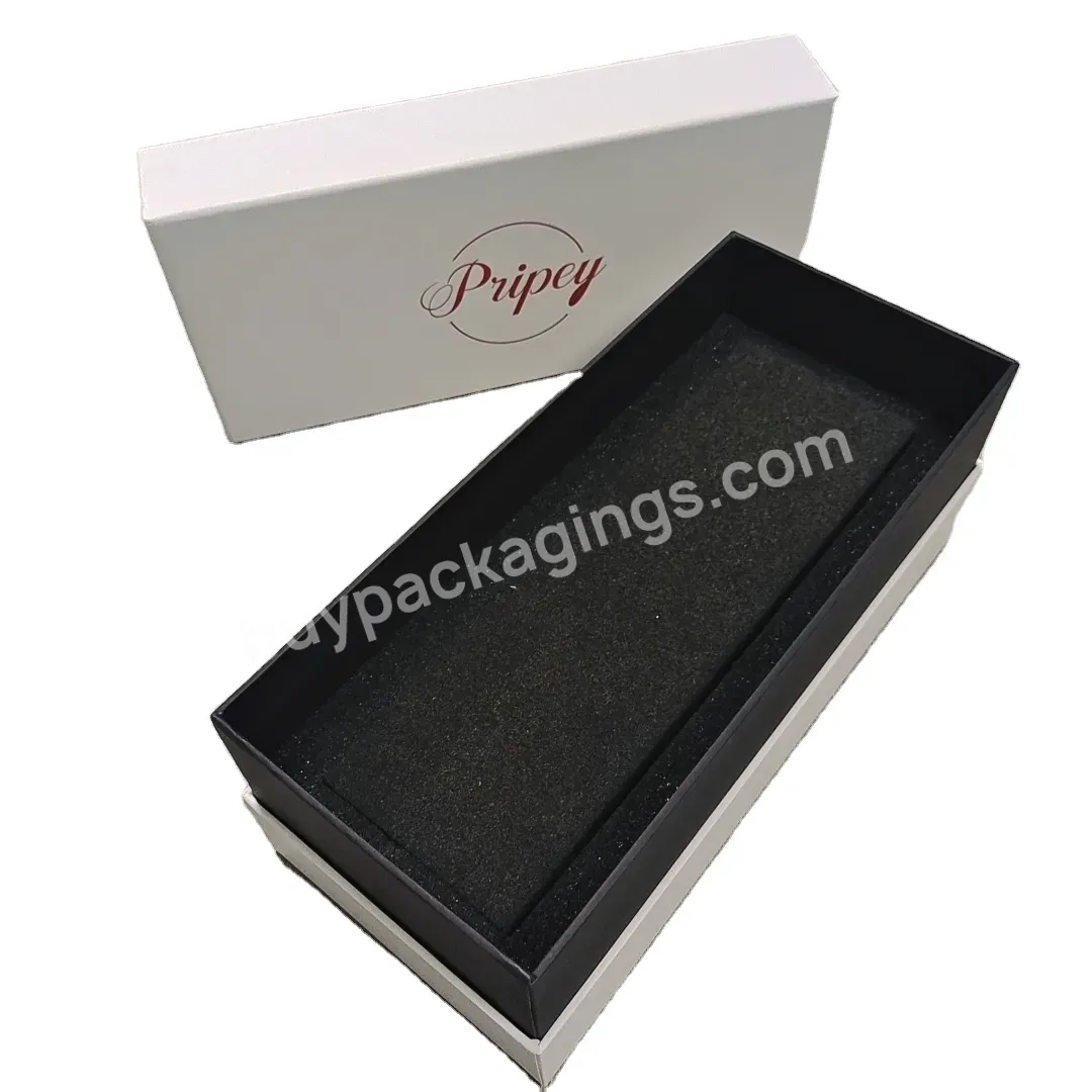 Wholesale Luxury Custom Jewelry Necklace Gift Box Gift Fashion Luxury Branded Jewelry Boxes Packaging With Sponge Rigid Boxes