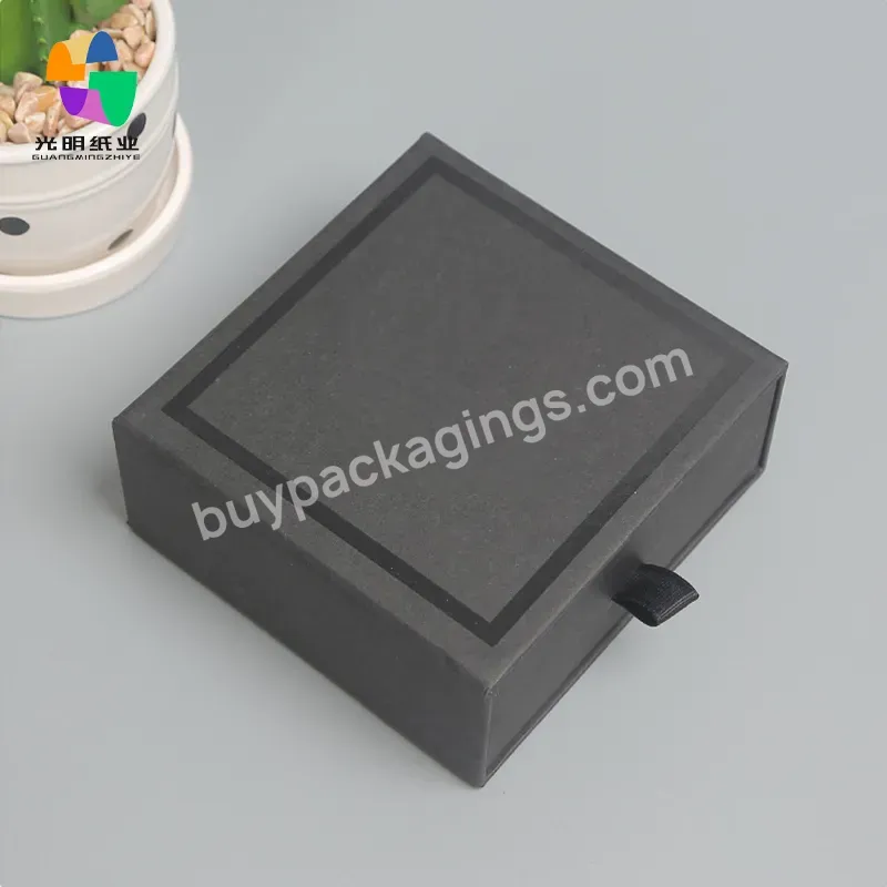 Wholesale Luxury Mini Handle Corrugated Stackable Gift Jewelry Sliding Drawer Boxes For Packaging