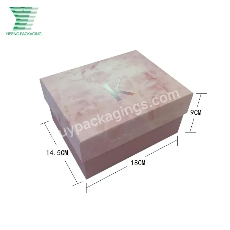 Wholesale Matte Pink Packaging Cardboard Box Custom Hair Care Essential Oil Gift Box