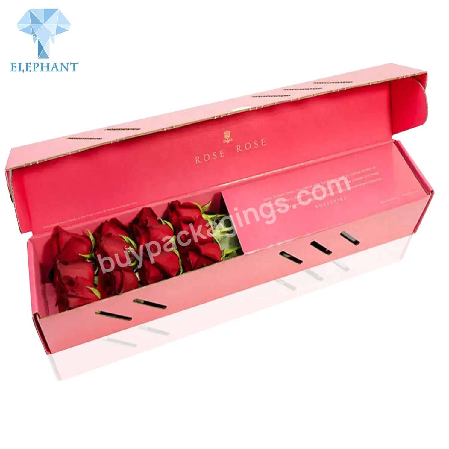 Wholesale Mini Luxury Display Floral Rose Packaging Custom White Round Tube Hat Flower Box