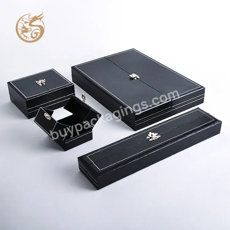 Wholesale Paper Cardboard 2 Door Box Jewelry Packaging Gift Boxes Necklace Earring Bracelet Ring Jewelry Box With Tray