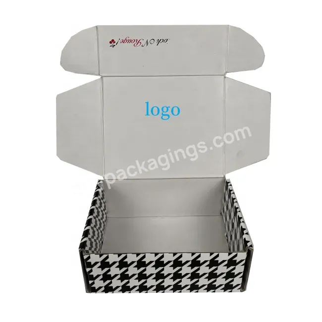 Wholesale Price Corrugated Box Manufacturer Custom Color Box Printing Packaging With Logo