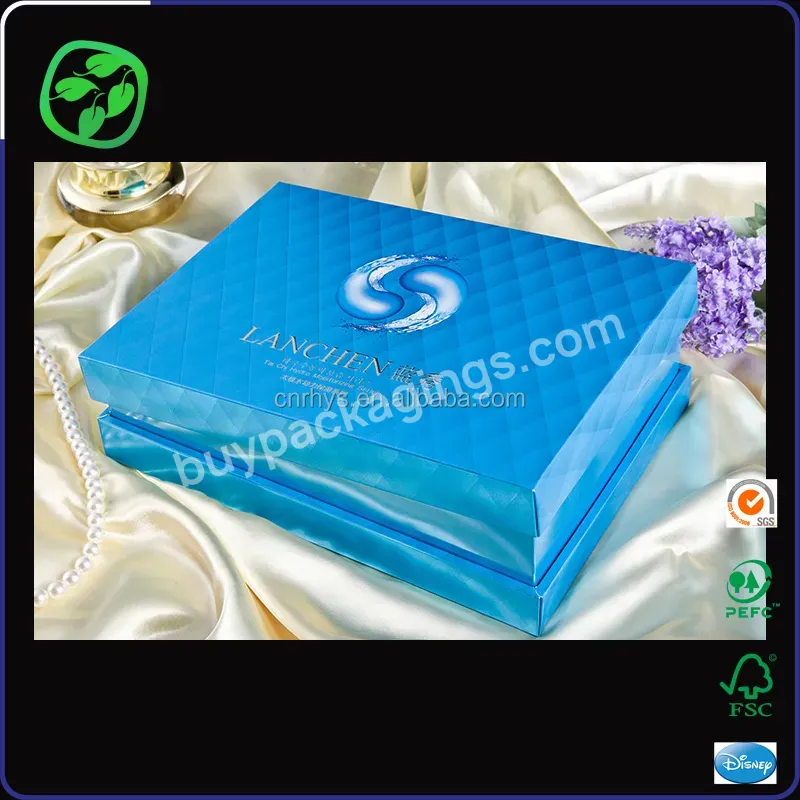 Wholesale Price Custom Paper Gift Box Top And Bottom Cosmetic Packaging Paper Box