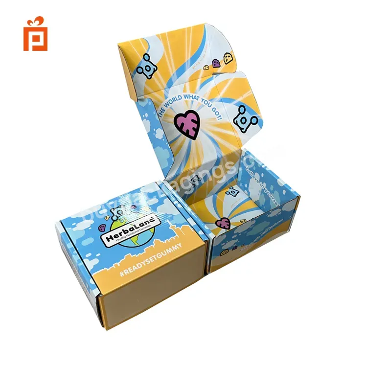 Wholesale Printed Brand Corrugated Shipping Box Small Package For Baby Toys