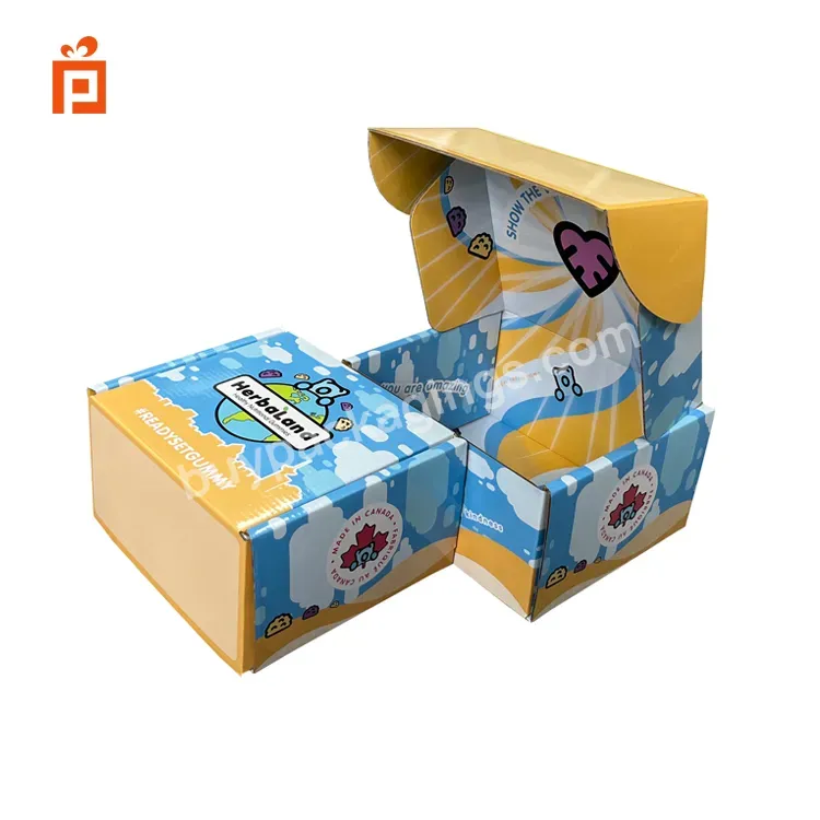 Wholesale Printed Brand Corrugated Shipping Box Small Package For Baby Toys