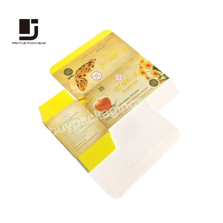 Wholesale Printed Flatpack Tea Paper Box