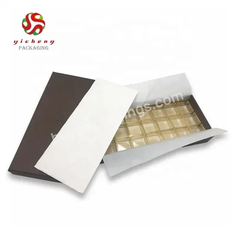 Wholesale Printed Recyclable Custom Candy Packaging Box Paper Packaging Paperboard Chocolate Boxes For Chocolate Packing