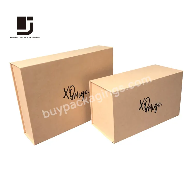 Wholesale Recyclable Brown Kraft Cardboard Box Packages