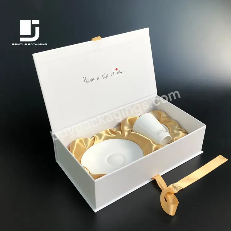 Wholesale Ribbon Closure Paper Box Packaging For Cups - Buy Packaging For Cups,Box Packaging For Cups,Wholesale Ribbon Closure Paper Box Packaging For Cups.