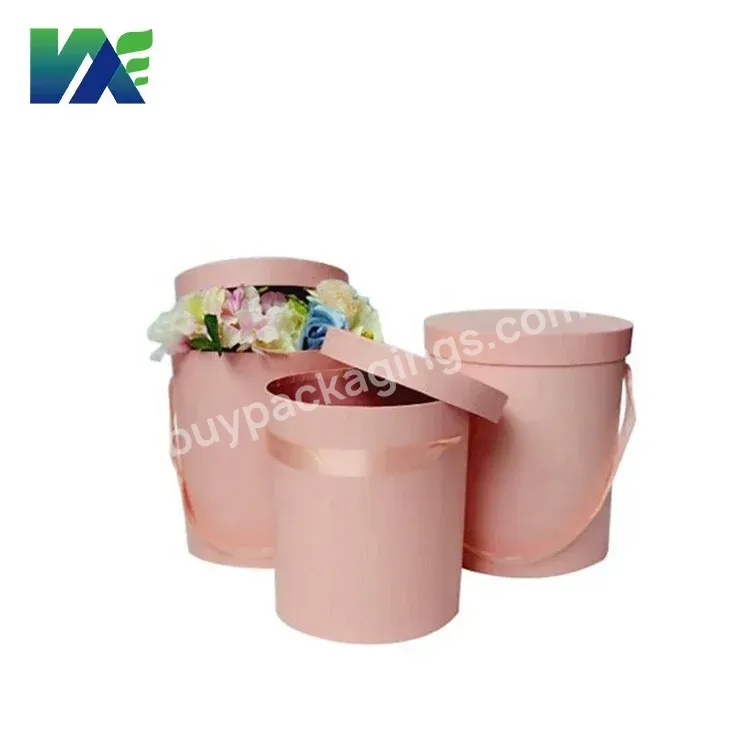 Wholesale Unique Luxury Cardboard Paper Flower Box With Custom Logo Print Packaging Company For Floral Gift