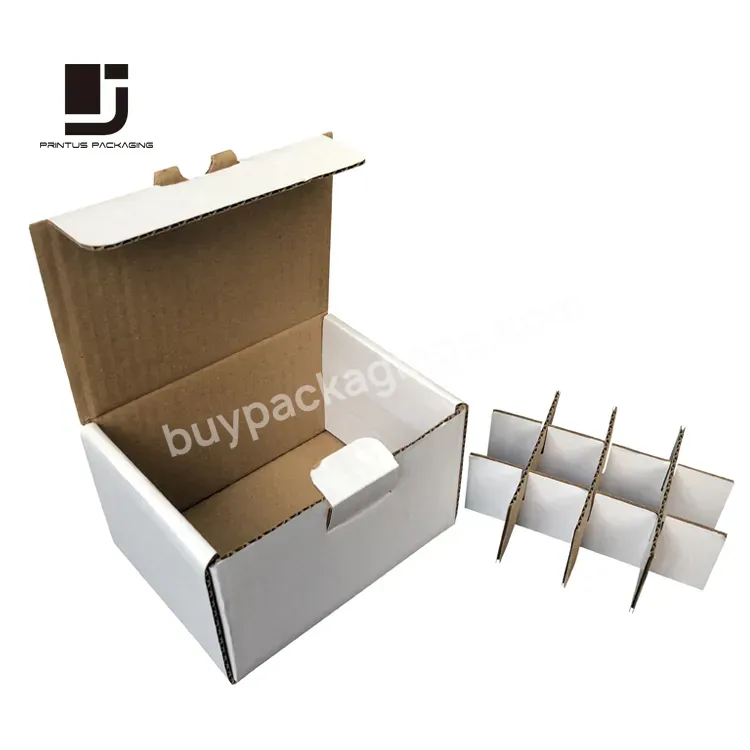 Wholesale White Mailer Corrugated Shipping Paper Box