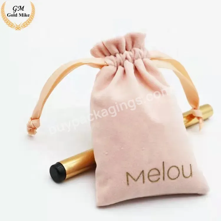 Wholesales Bag Velvet Quilted Hand Ziplock Bag For Package Perfume Gift Bags