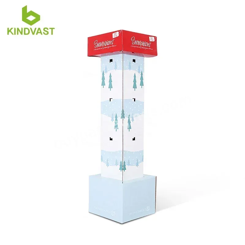 4 Side Cardboard Display Rack With Hook For Sport Product Display Rack Ice Hockey Display Stand - Buy Display Racks And Stands,Display Rack For Boutiques,Display Rack For Handbags.