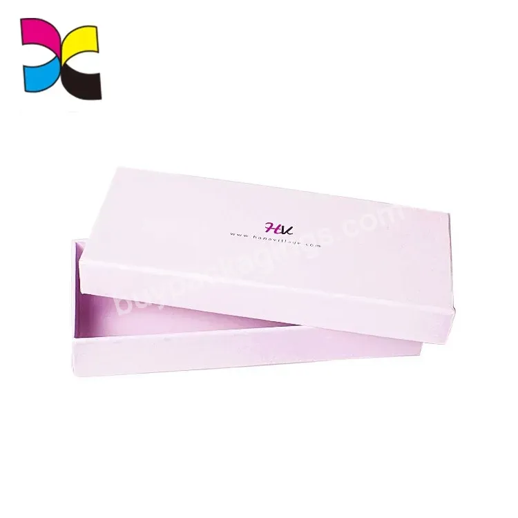 Awesome Customizer Logo Pink Gift Cardboard Box Flower Gift Box