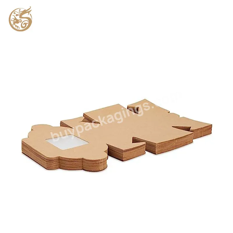 Bakery Cookie Boxes Small Cake Packaging Box Kraft Paper Bakery Boxes With Window - Buy Bakery Boxes,Bakery Boxes With Window,Cake Packaging Box Bakery.