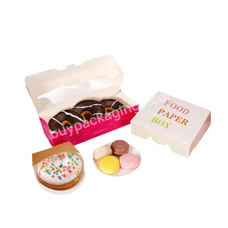 Baking Box Cookie Pastry Bread Donut Box Dessert Muffin Packing Box