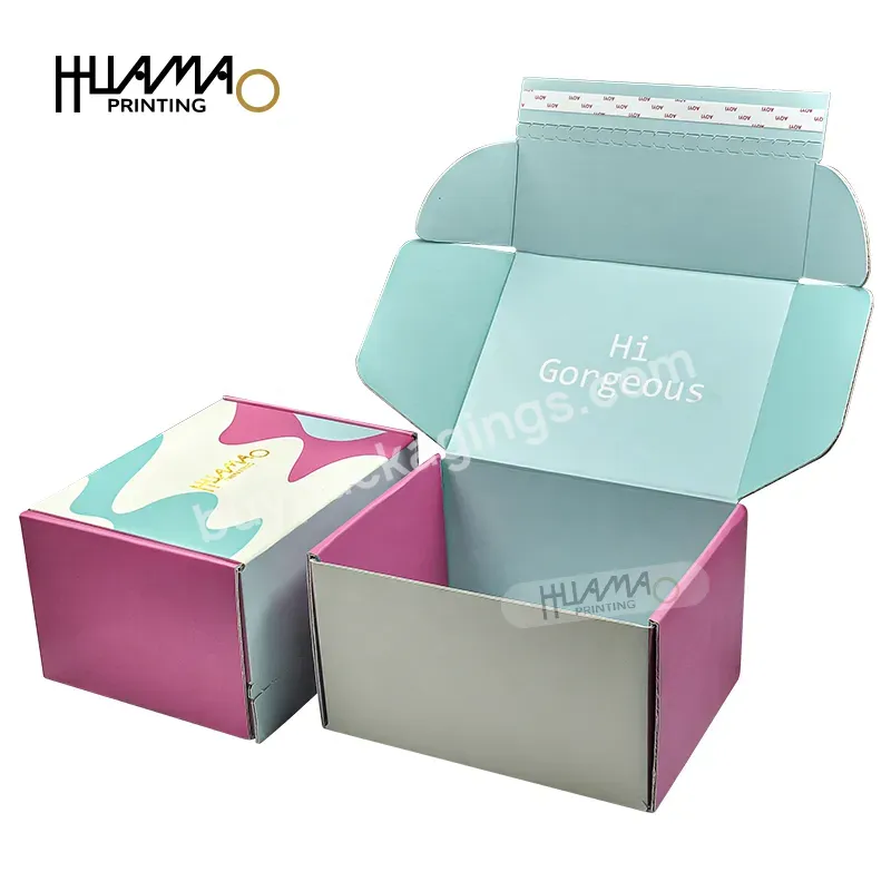 Best Welcome Fashion Foldable Cardboard Gift Box Paper Mills Bolsa Papel Kraft Kawaii Sticker Cute Caja De Regalo Mailer Boxes