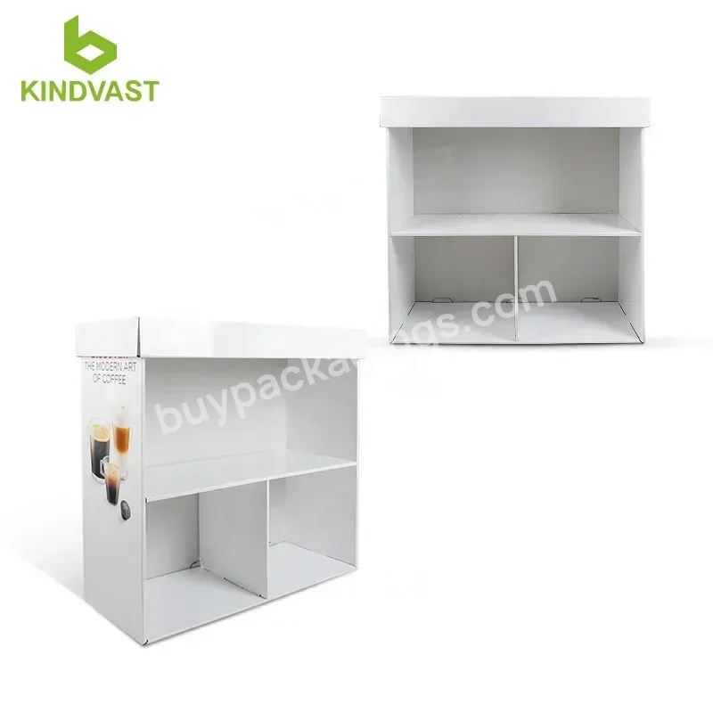 Cardboard Display Rack For Drink Display Stand Coffee Display Shelf - Buy Coffee Mug/cup Display Rack,Cardboard Drink Display Stand,Drink Floor Display Stand.