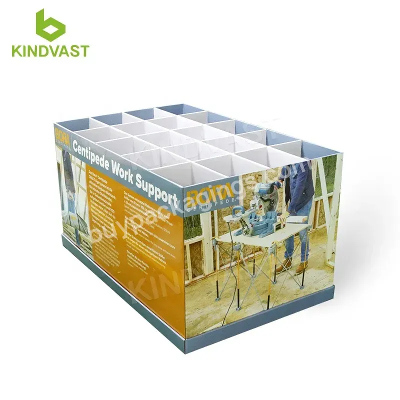 Cardboard Floor Tool Dump Bin Display Pallet Stand Carpenter's Use Paperboard Eco-friendly Rack Customized Size Pallet - Buy Cardboard Floor Tool Dump Bin Display Pallet,Carpenter's Use Paperboard Pallet,Eco-friendly Rack Customized Size Pallet.