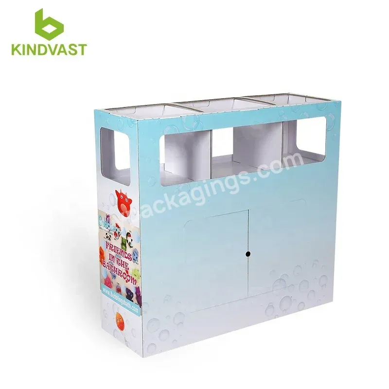 Cardboard Promotional Pop Retail Dump Bin Floor Display For Toys,Free Samples! - Buy Pop Floor Stand Display,Floor Standing Pop Up Display,Dumb Bin Display.