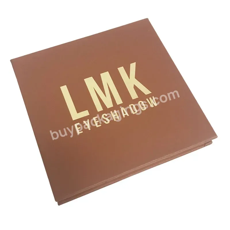 China Factory Oem Empty Cardboard Makeup Eyeshadow Palette Packaging Box Custom Logo Private Label Waterproof Cardboard Box