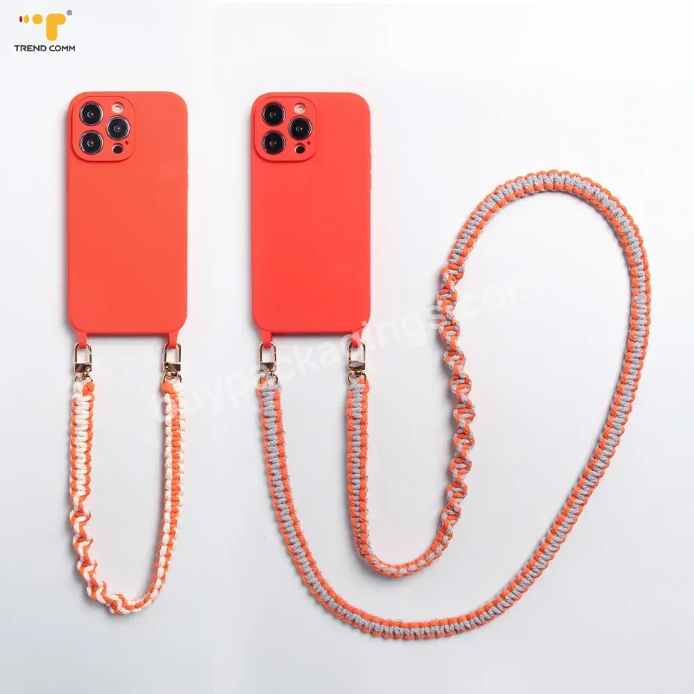 China Manufacture Customize Crossbody Woven Cotton Strap Magnetic Phone Case For Iphone X Xs 13 14 Pro Max - Buy Magnetic Case For Iphone 14 Pro Max Case,Magnetic Case For Iphone 13 Pro Max Case,Crossbody Strap Mobile Phone Case For Iphone X Xs.