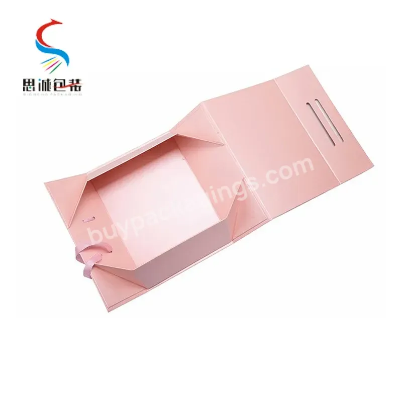 China Supplier Custom Design Magnetic Closure Folding Gift Box