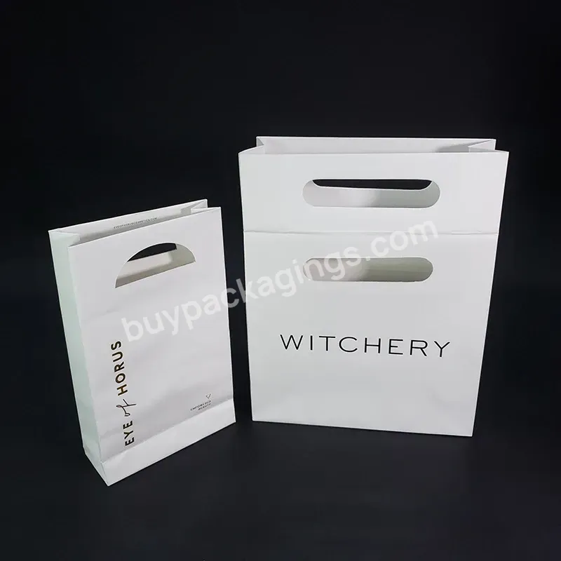 China Wholesale Custom Logo Color Paper Kraft Bags Gift Packaging Paper Bag With Handle