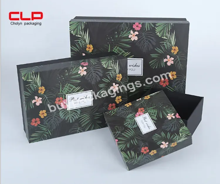 Clp Custom Premium Paper Gift Lid And Tray Soap Packaging Box