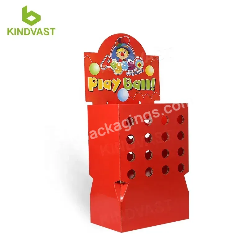 Corrugated Cardboard Supermarket Dump Bins Display For Toy Display Free Samples!