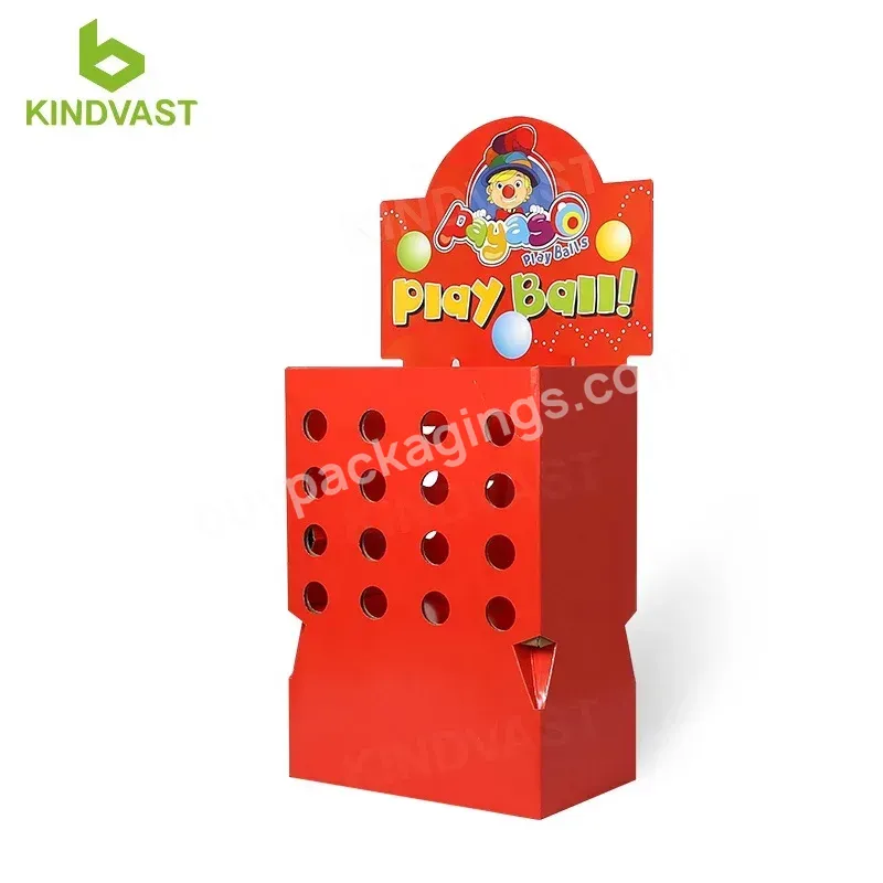 Corrugated Cardboard Supermarket Dump Bins Display For Toy Display Free Samples!