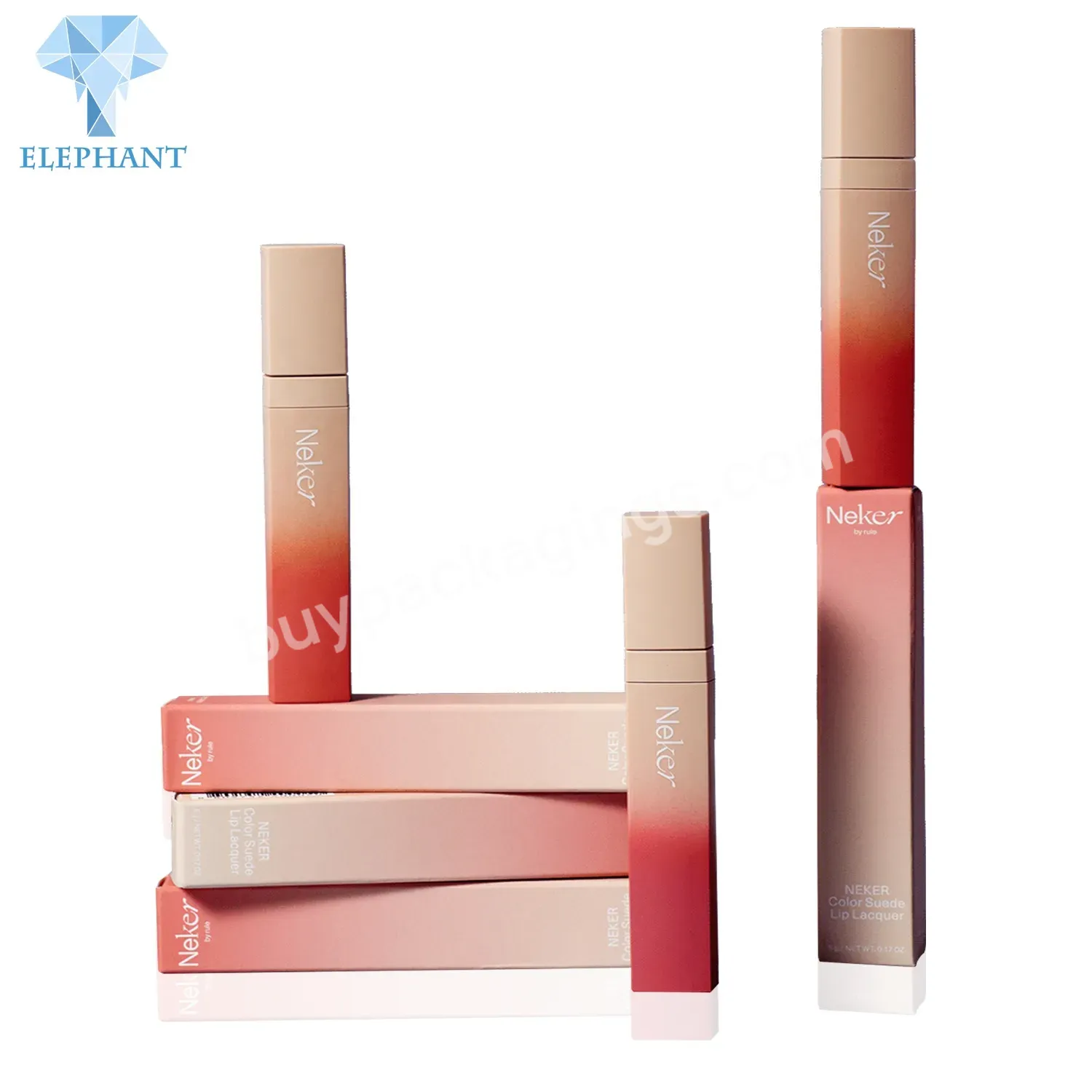 Cosmetics Lipstick Small Lip Gloss Set Cosmetic Paper Gift Packaging Box