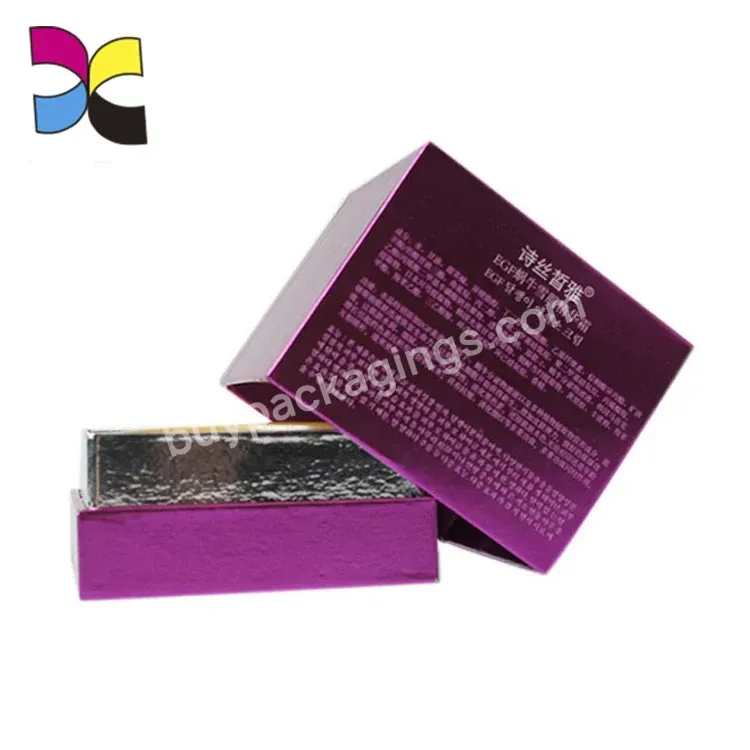 Cosmetics Packaging Box With Black Eva Insert