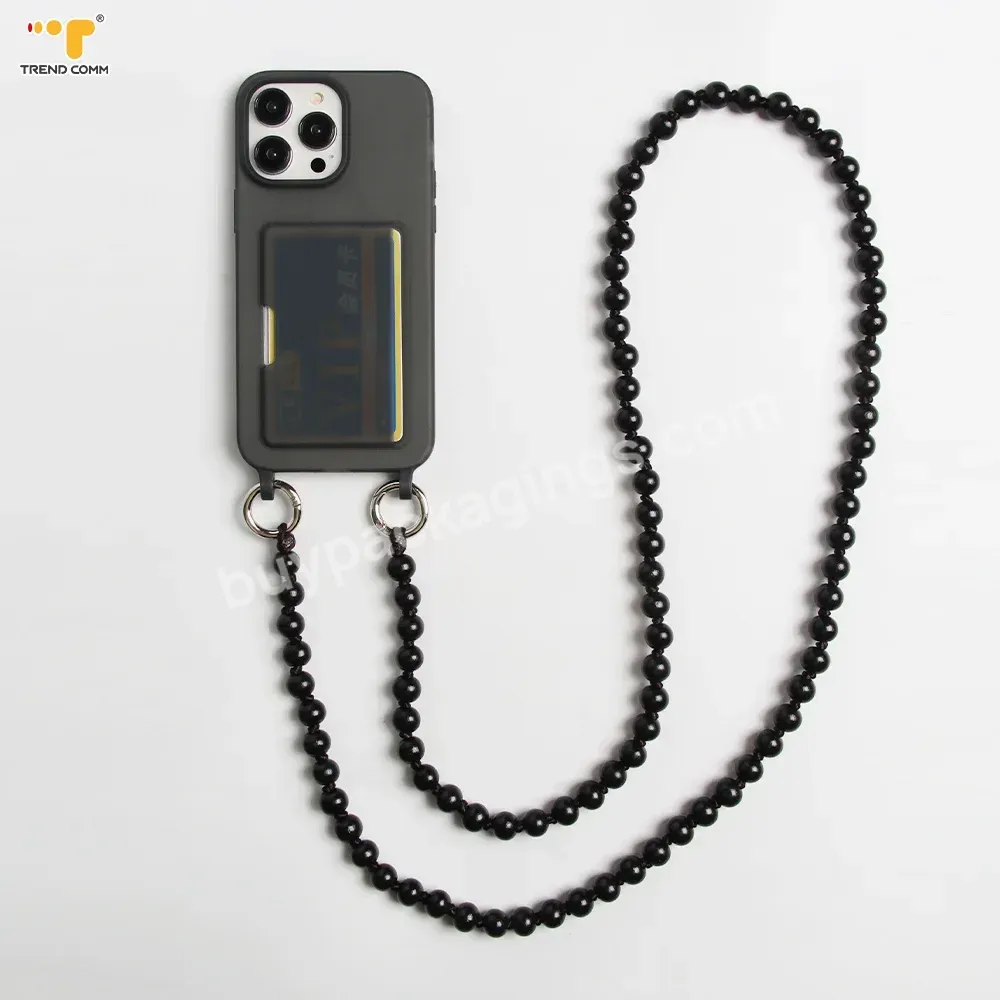 Crossbody Custom Wholesale Diy Charms For Mobile Phone Chain Lanyard For Iphone 11 12 13 14 15 Pro Max Case