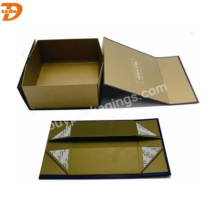 Custom Best Sale Luxury Design Magnetic Folding Gift Box