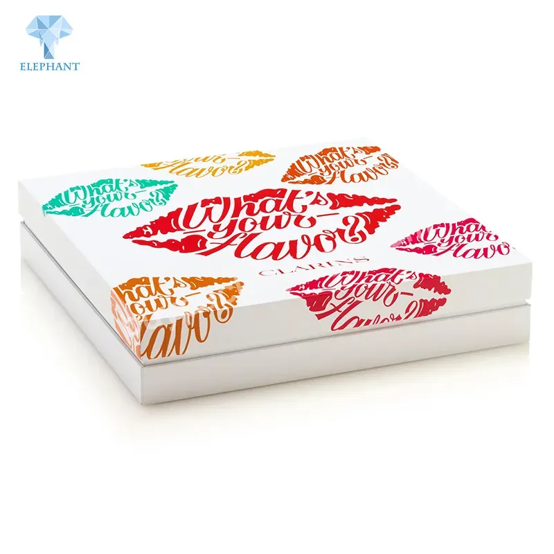 Custom Brand Logo Color Printed Hot Selling Personalized Corrugated Lipstick Set Box