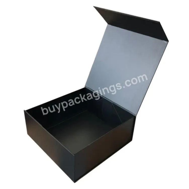 Custom Color And Size Magnetic Box Packaging Boxes Magnet Large Magnetic Gift Boxes With Ribbon