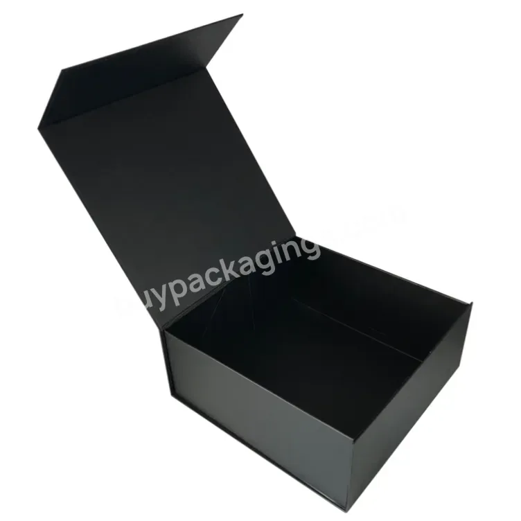 Custom Color And Size Magnetic Box Packaging Boxes Magnet Large Magnetic Gift Boxes With Ribbon