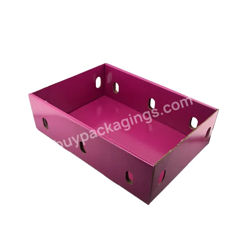 Custom Duplex Board Packaging Fruit And Vegetable Box