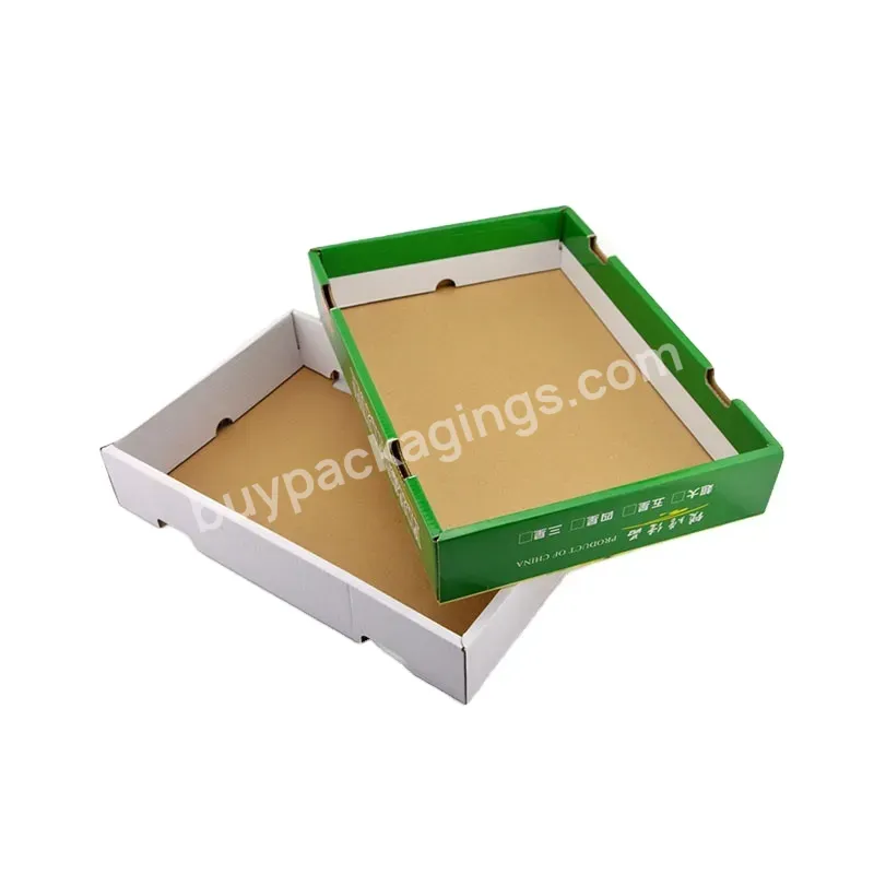 Custom Duplex Board Packaging Fruit And Vegetable Box