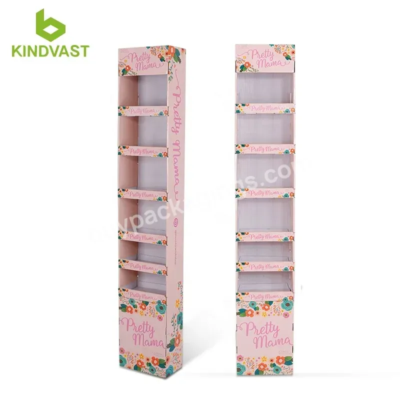 Custom Ecofriendly Sidekick Retail Display Rack Cardboard Cosmetics Display Stand - Buy Retail Cardboard Display,Cosmetic Display Stand,Custom Cardboard Cosmetic Display Stand.