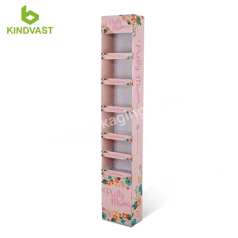 Custom Ecofriendly Sidekick Retail Display Rack Cardboard Cosmetics Display Stand - Buy Retail Cardboard Display,Cosmetic Display Stand,Custom Cardboard Cosmetic Display Stand.