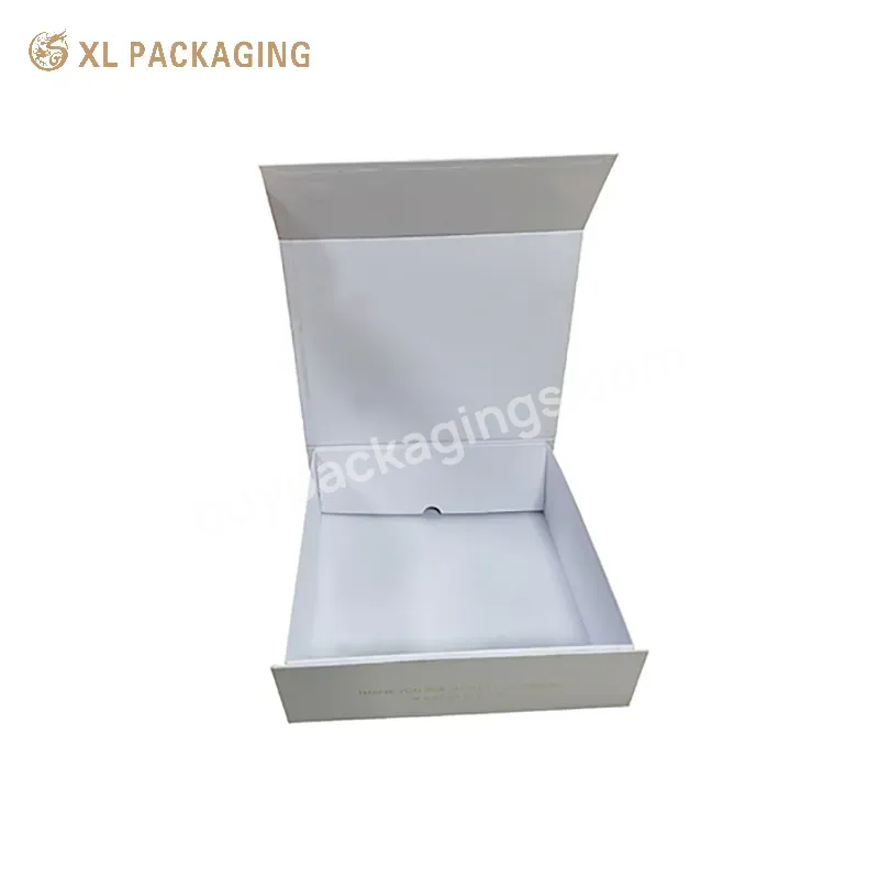 Custom Foil Logo High Quality Texture Paper Magnetic Closure Foldable Packaging Skincare Paper Box Clothing Box - Buy Hardboard Packaging Gift Boxes,Foldable Packaging Gift Boxes,Magnetic Paperboard Foldable Box.