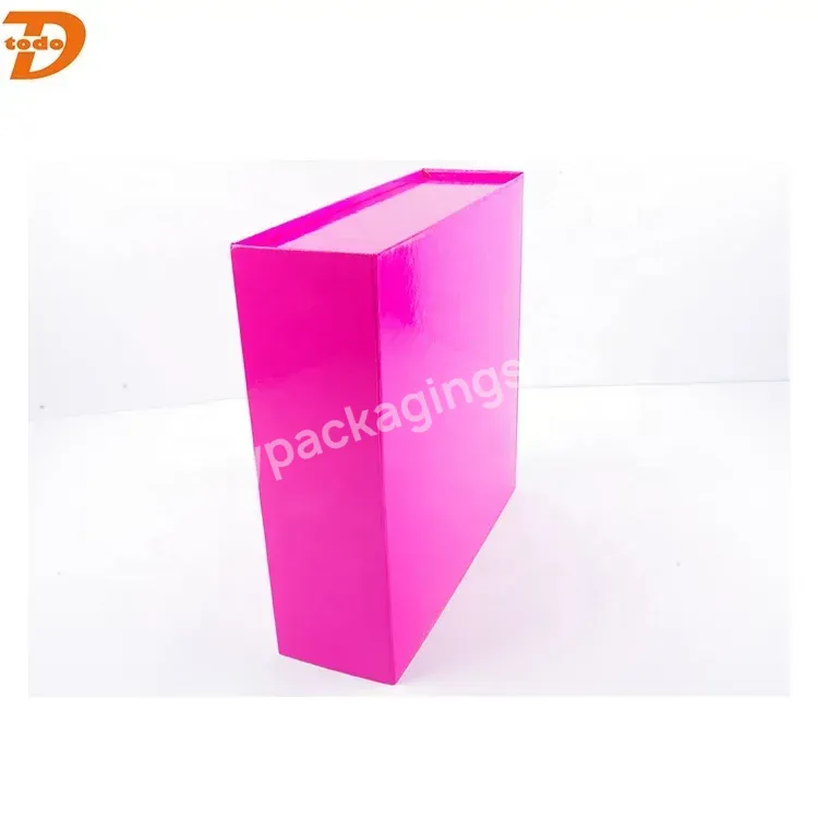 Custom Foldable Paper Storage Box For Gift Packaging