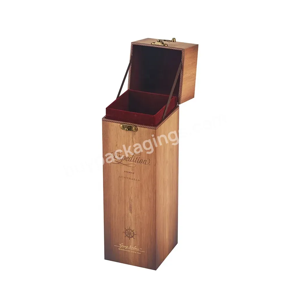 Custom High-end Embossing Cardboard Paper Single Spirits Wine Bottles Packaging Vodka Gift Box With Lid - Buy Vodka Gift Box,Custom Vodka Paper Box,Packaging For Vodka Bottles.