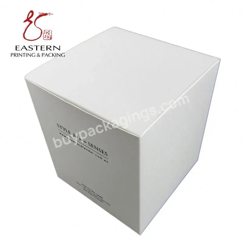 Custom High Quantity Cardboard Candle Packaging Box